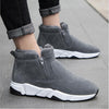 Winter New Men's Suede Leather And Cotton Casual Shoes