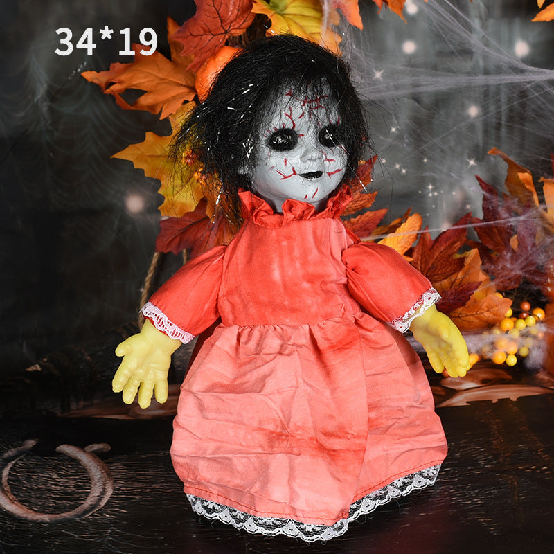 Halloween Walking Doll Horrible Toy