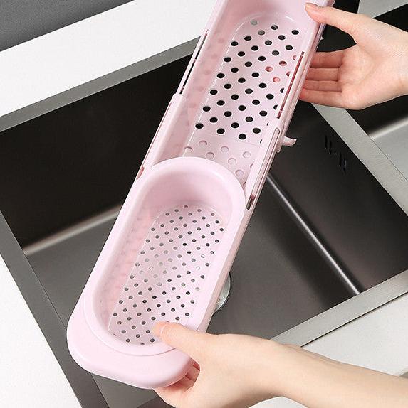 Telescopic Sink Soap Sponge Holder