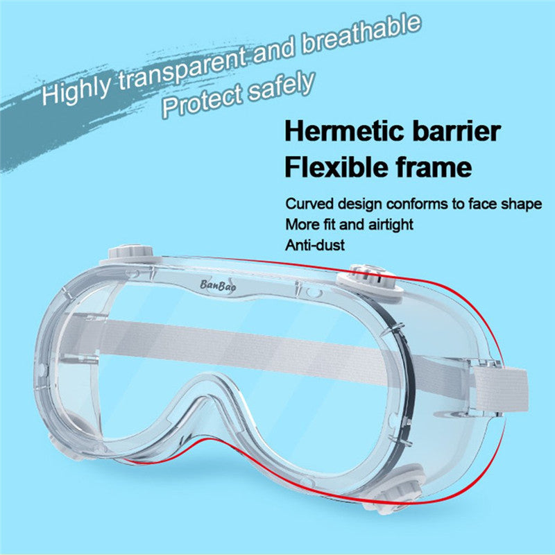 Protective Goggles, Anti-droplet, Dust-proof And Transparent
