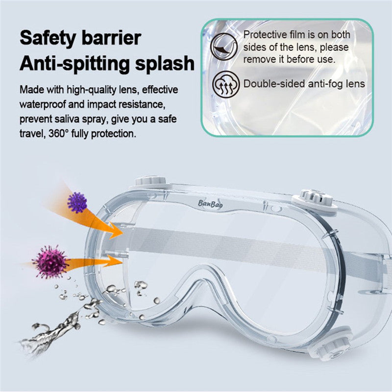 Protective Goggles, Anti-droplet, Dust-proof And Transparent