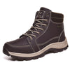 Men Boots Winter Snow Super Warm Boots Leather Non-Slip