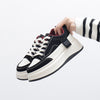 Female Student White Thick Sole Height Increasing Sports Board Shoes