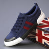 Autumn Men's Shoes New Breathable Canvas Shoes Korean Style Versatile Casual Low-top Flat