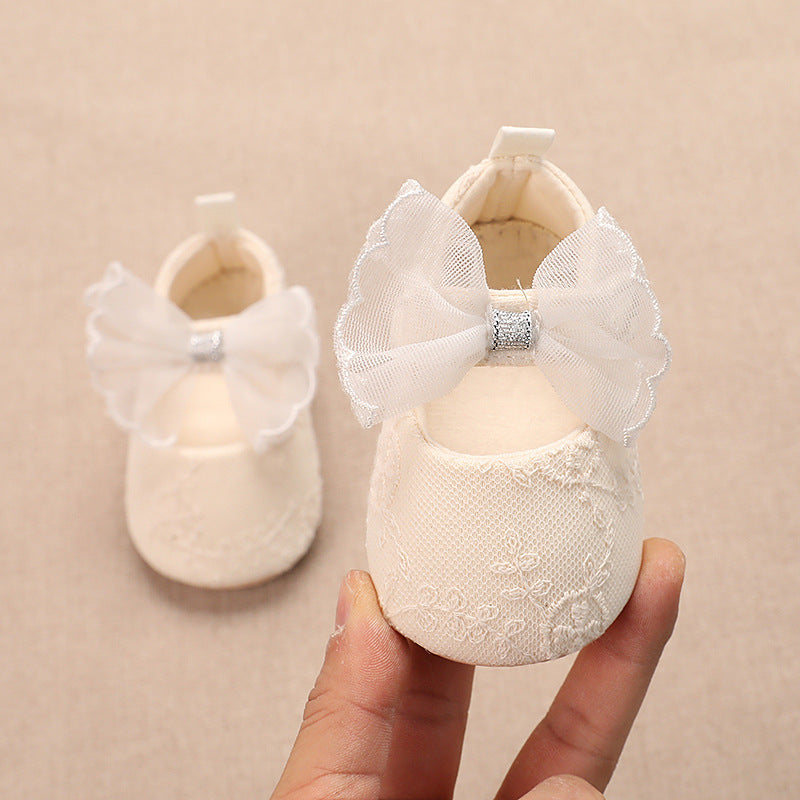 Spring New Bow Baby Toddler Shoes
