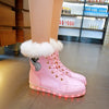 Snow Boots Plus Cotton Snow Cotton Luminous Shoes