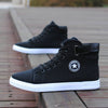 Men's High-top Canvas Shoes Fashionable Breathable