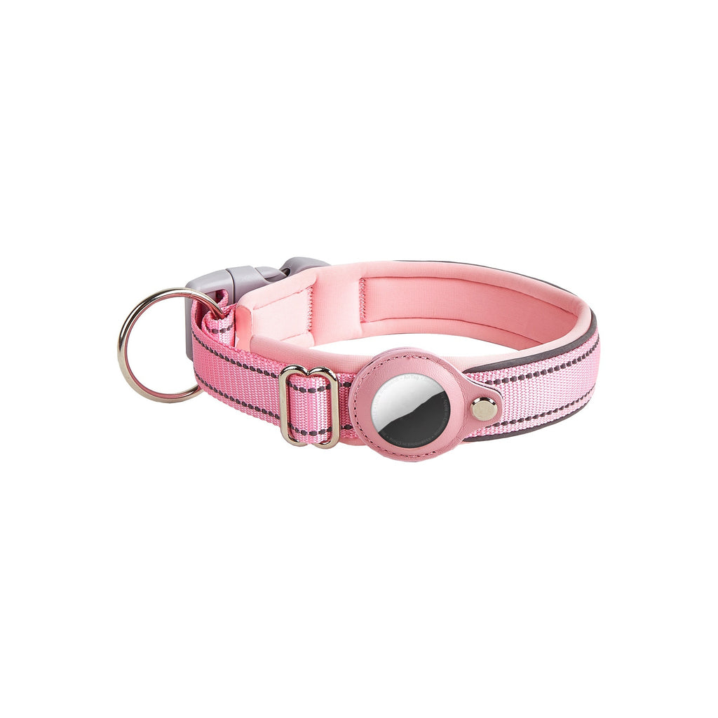 Original Airtag Case Leather Dog Cat Traction Collar For Airtags Location Tracker Pet Anti-lost Device Dog Accessories