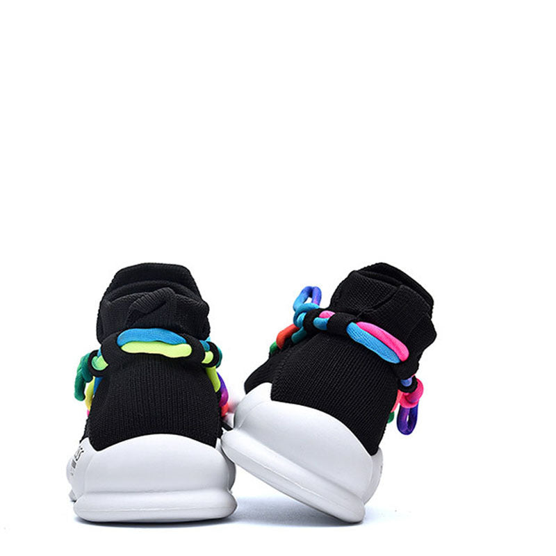 Children's Sports Knitted Breathable Student Casual Shoes