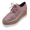New British Style Sponge Cake Women's Thick-soled College Style Casual Shoes Soft Girl Increased