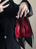 Black With Red Background High Heels Women's Stiletto Heel Pumps