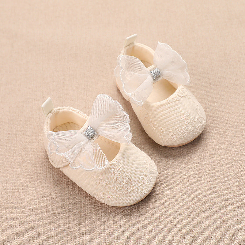 Spring New Bow Baby Toddler Shoes