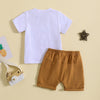 Printed Pullover Children's Fashion Round Neck Suit