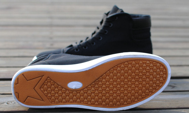 Men's High-top Canvas Shoes Fashionable Breathable