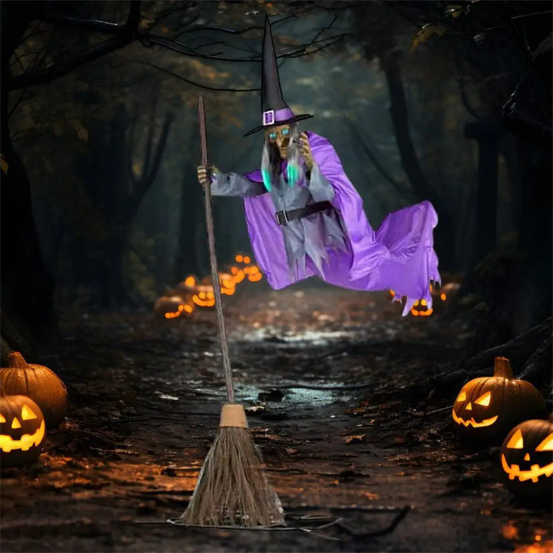 Halloween Flying Witch
